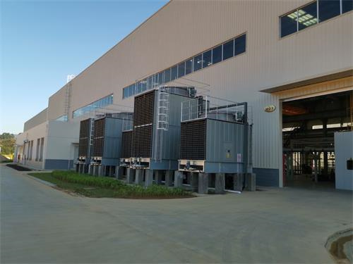玻璃鋼冷卻塔冬天防凍工作如何做好？,方形逆流玻璃鋼冷卻塔