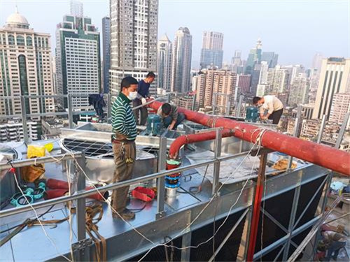 玻璃鋼冷卻塔發(fā)生破裂的原因以及該如何防預,玻璃鋼冷卻塔結(jié)構(gòu)圖
