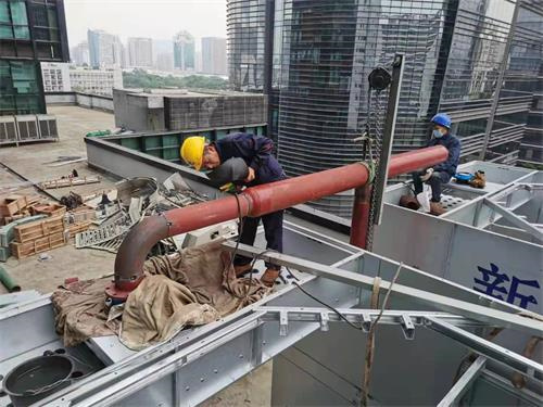 冷卻塔廠家談開式逆流冷卻塔安裝注意事項,開式冷卻塔補水量