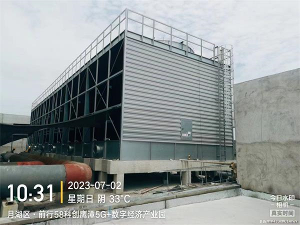 圓形逆流冷卻塔和方形逆流冷卻塔,逆流式冷卻塔原理圖